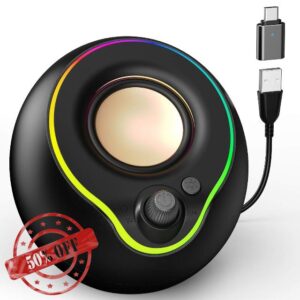 LNEURE USB Computer Speakers