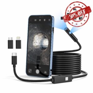 Dual Lens Endoscope Inspection Camera
