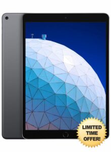 Apple iPad Air 3 (2019) 64GB Wi-Fi - Space Grey (Renewed)