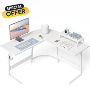 CubiCubi L Shaped Gaming Desk Computer Office Desk