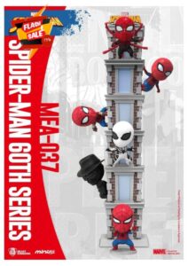 BEAST KINGDOM - Spider-Man 60th Anniversary MEA-037 Mini-Egg Attack 6pc BMB DS