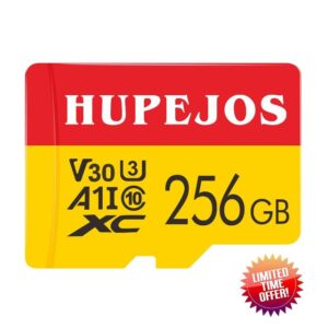 HUPEJOS 256GB Memory Card