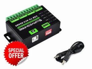 Industrial USB TO 4Ch RS485 Converter Module