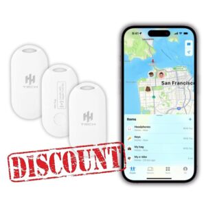 Smart Tag Oval (Pack 3) For Apple iOS Devices
