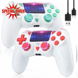 TURPOW Wireless Controller 2 Pack for PS-4