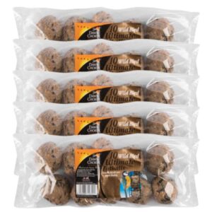 Fat Balls for Wild Birds Fatball Bird Food UK Made Defra Aprroved (50 Pack)