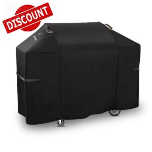 KINGLY 58 Inch Grill Cover for Weber Genesis 300 & Genesis II 300 Series Grills
