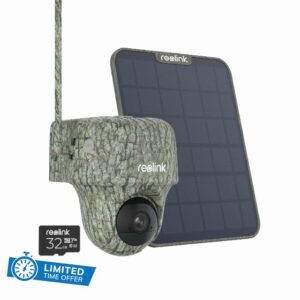 Reolink 4K/8MP 4G LTE Solar Security Camera Outdoor Wireless