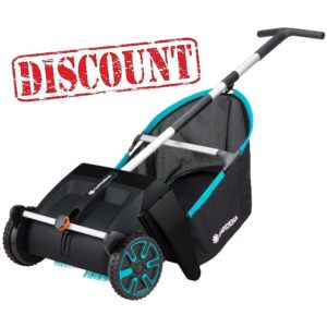 Gardena leaf and grass collector: Sweeping collector for the garden