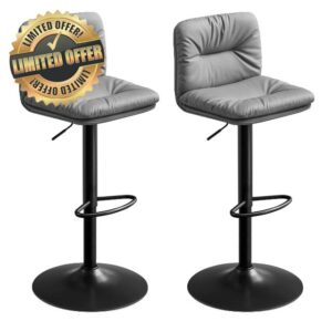 VASAGLE Bar Stools Set of 2