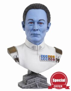 Diamond Select - Star Wars: Ahsoka - L3D - Thrawn 1/2 Scale Bus