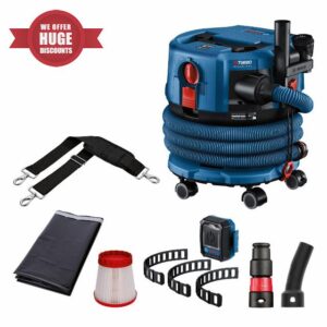 Bosch Professional 18V System Cordless Dust Extractor Gas 18V-12 MC (M-Class dust Protection