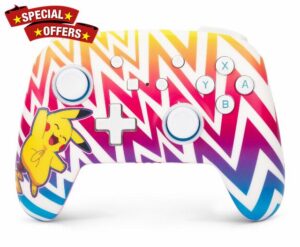 PowerA Enhanced Wireless Controller for Nintendo Switch - Pikachu Vibrant
