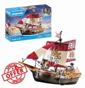 Playmobil 71418 Pirates: Pirate Vessel