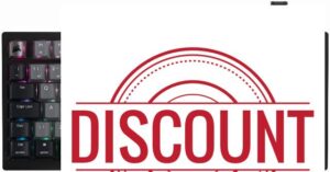 CORSAIR K65 PLUS WIRELESS 75% RGB Hot-Swappable Mechanical Gaming Keyboard – Pre-Lubricated CORSAIR MLX Red Linear Switches – Top Mounted – Dual-Layer Sound Dampening – PBT Keycaps – QWERTY UK – Black