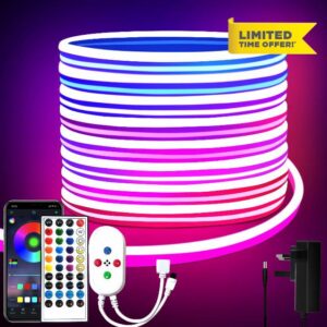 segrass LED neon Lights Strip 10M with Remote