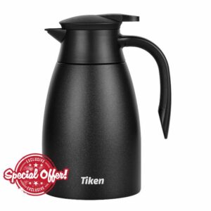 Tiken 1.5L Thermal Coffee Carafe Jug