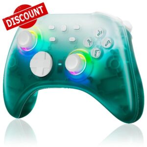 Mytrix Black Ice Bluetooth Wireless Controller with Hall Effect Joysticks & Hall Triggers(No Drift