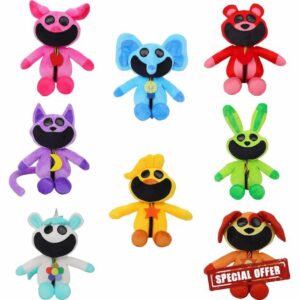 Uaste Smiling Critters Plush Toys - 11.8in Smiling Critters Plushies Stuffed Animal Doll - Cute Smiling Critters Plushies Toy - Cute Stuffed Animal Doll for Game Fans