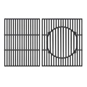 KEESHA BBQ Gourmet System Cooking Grate Replacement for Weber Genesis II 400 and Genesis II LX 400 Series Gas Grills