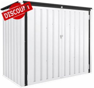 U-MAX 1.5x0.8m Garden Storage Shed