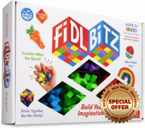 BANDAI PV288 Unleash Creativity with FidlBitz Foam Deluxe 6 Colours | Interact