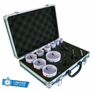 Makita D-47282 12 Piece Electrician Holesaw Kit
