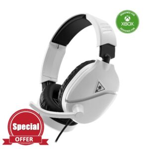 Turtle Beach Recon 70 Console White Xbox Multiplatform Gaming Headset for Xbox Series X|S