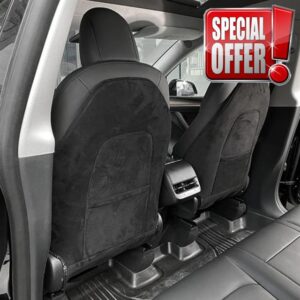 Fabater Fit Tesla Model 3/Y Leather Seat Back Protector