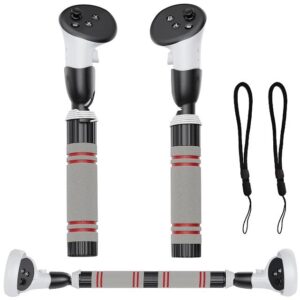 Mytrix VR Somatosensory Games Enhance Handle Attachment for Meta Quest3/Quest2 Controller