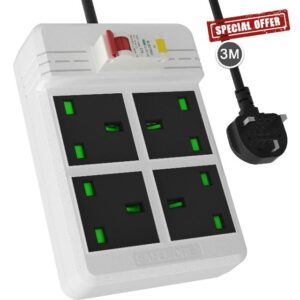 SAFEMORE RCD Extension Lead GFCI Surge Protected Extension Lead