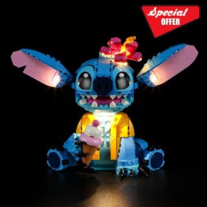 LIGHTAILING Light For Lego-43249 Stitch - Led Lighting Kit Compatible With Lego Building Blocks Model - NOT Included The Model Se