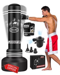 NZQXJXZ Heavy Boxing Bag with Stand Adults Teens