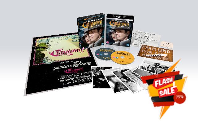 Chinatown 50th Anniversary 4K Collector's Edition [Blu-ray] [Region A & B & C]
