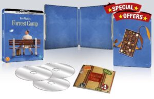 Forrest Gump 4K UHD Steelbook includes Booklet [Blu-ray] [Region A & B & C]