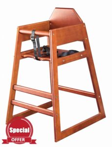 Chef-Hub Stackable Baby & Kids Wooden High Chair
