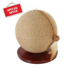 Rosewood Parsley Natural Jute Cat Scratcher