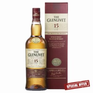 The Glenlivet 15 Year Old Single Malt Scotch Whisky