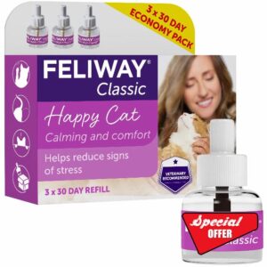 FELIWAY Classic comforts cats