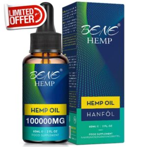 High Strength 100000mg Premium Oil - Supports Joint