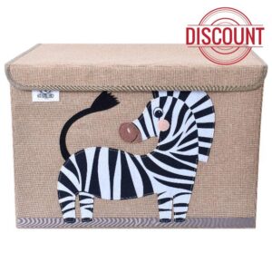 CLCROBD Foldable Kids Large Toy Chest with Flip-Top Lid