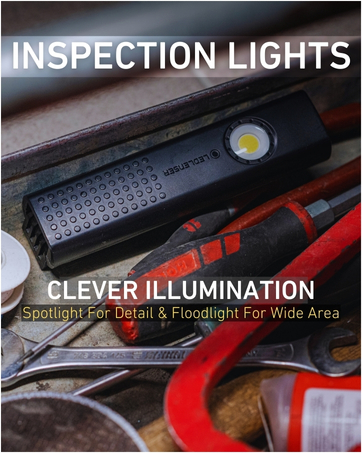 Ledlenser AF12R Work Area Rechargeable Floodlight, Super Bright 8000LM Portable & Plug in Light, ...