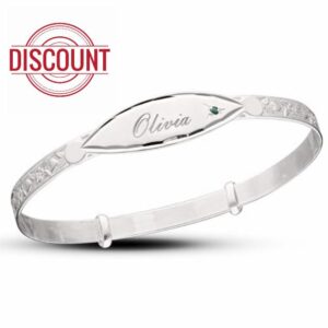 DV DOLCE VALENTINA Personalised Unisex Baby Bangle