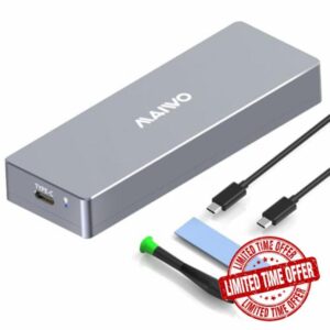 Fiorky For MacBook SSD Enclosure USB3.2 GEN2x2 20Gbps AHCI Enclosure for Ap"-"ple Flash SSDs 12+16 PIN for 2013-2017 MacBook Ai