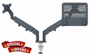 Leitz Ergo Space Saving Monitor and Laptop Arm