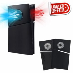 Mcbazel PS5 Slim Faceplate Replacement Hard Side Panel Plate