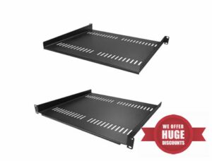 StarTech.com 2-Pack 1U Server Rack Shelf