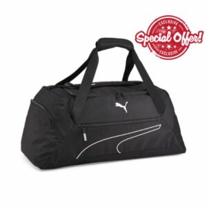 PUMA Fundamentals Sports Bag M Quiet Shade Safety Yellow 61 x 26.5 x 4.5 cm