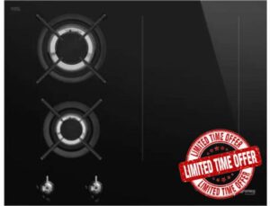 Combined induction and gas hob with 4 cooking zones from Smeg Classic - PM3643D