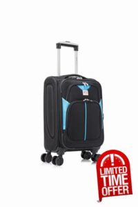 ATX Luggage 55x36x20cm Cabin Suitcase Super Lightweight Small Suitcase Approved for 100+ Airlines Including EasyJet